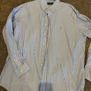 Ralph Lauren Blue Striped Men's Shirt